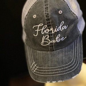 NWOT Florida Babe Ball Cap